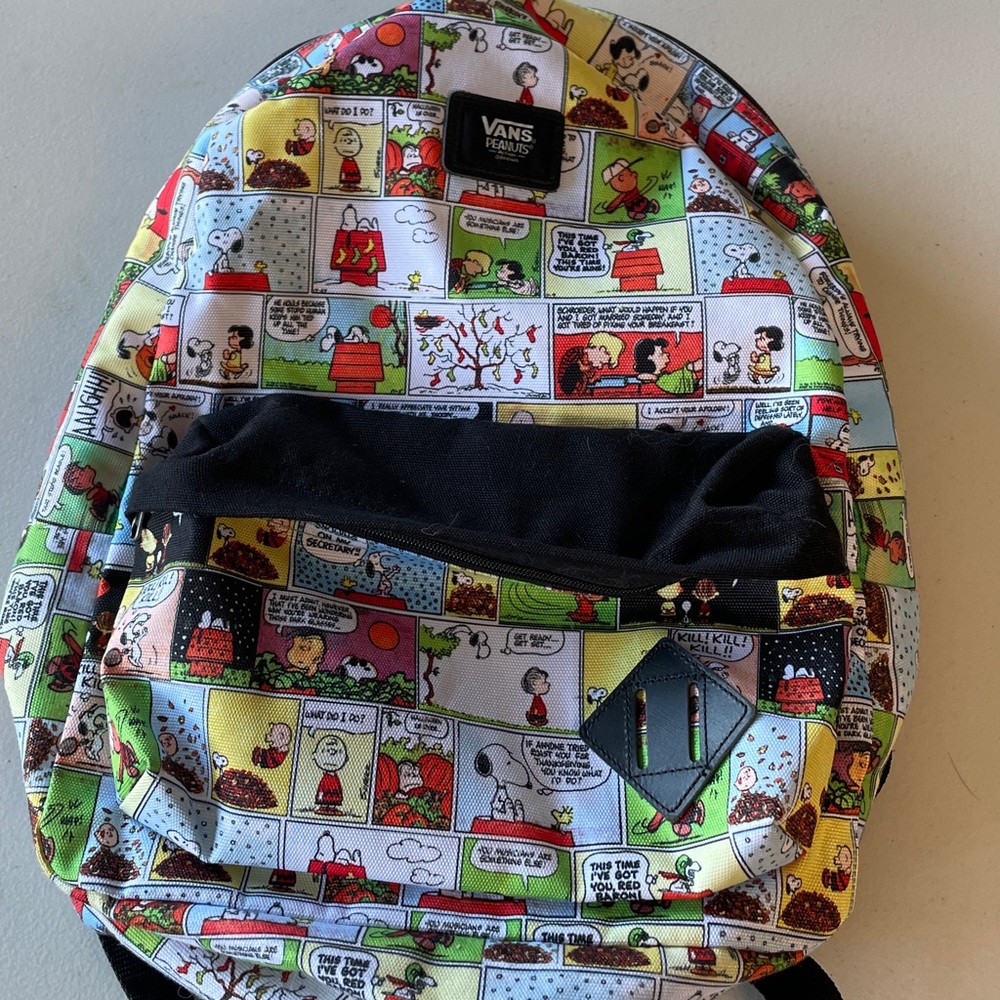 Vans x Peanuts Collab backpack